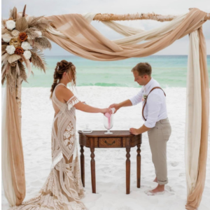 Small Table for Sand Ceremony or Memorial