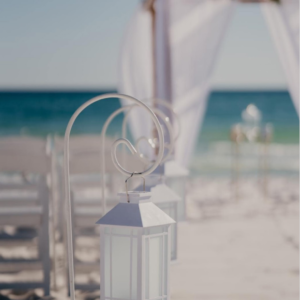 Shepherd Hooks With White Lanterns (6)